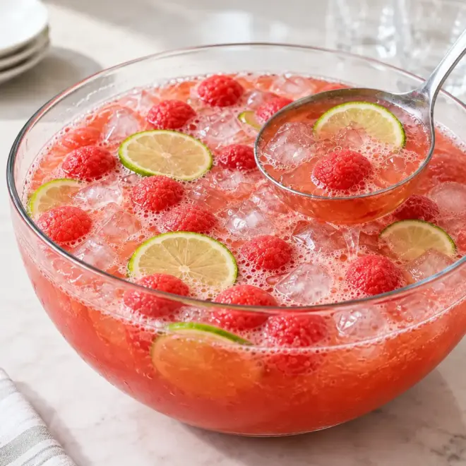 Punch pastèque, fruité, pétillant et facile à partager
