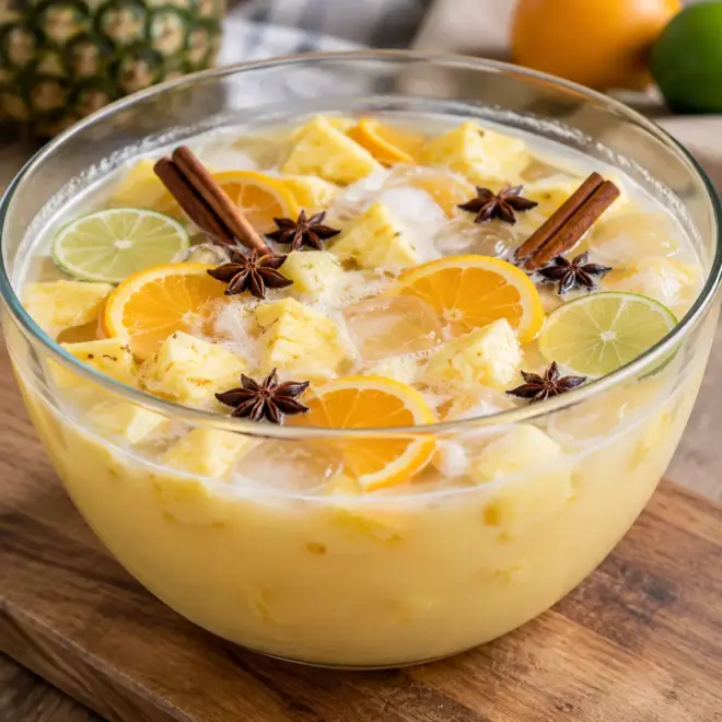 Punch tropical maison, fruité, crémeux et bien frais