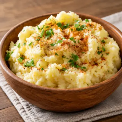 Purée de pommes de terre facile à la muscade