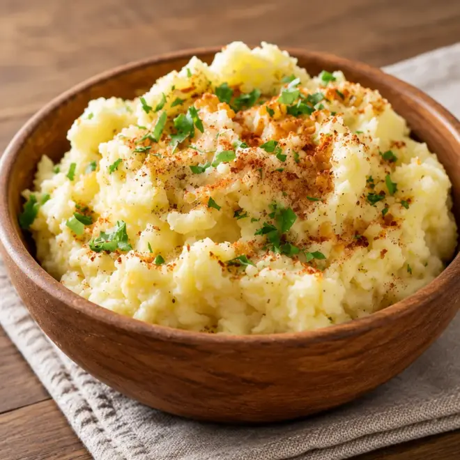 Purée de pommes de terre facile à la muscade