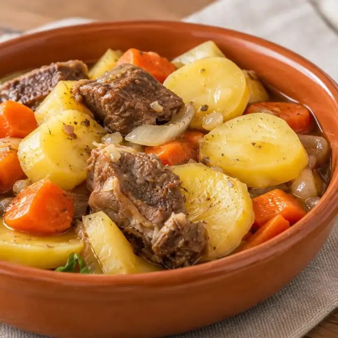 Ragoût de bœuf recette facile en cocotte