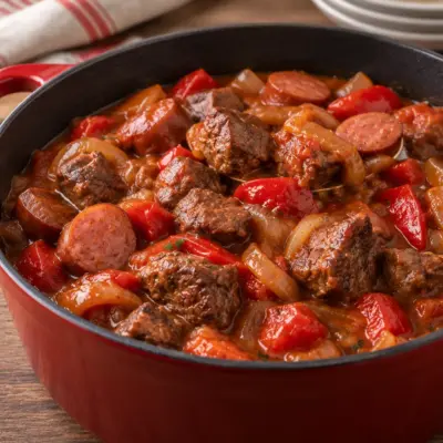 Ragoût de bœuf recette facile en cocotte