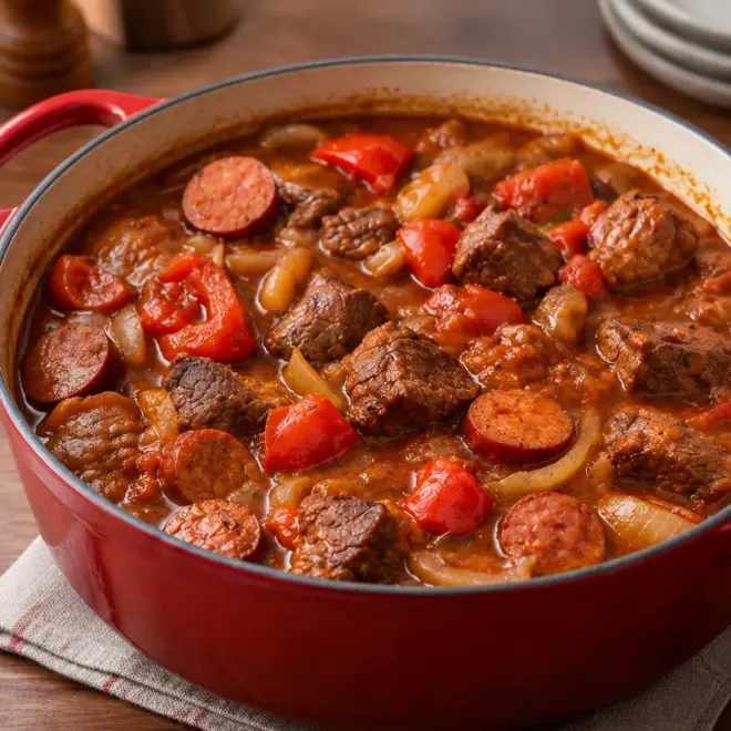 Ragoût de bœuf facile, fondant en cocotte