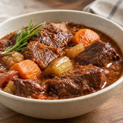 Ragoût de bœuf facile en cocotte