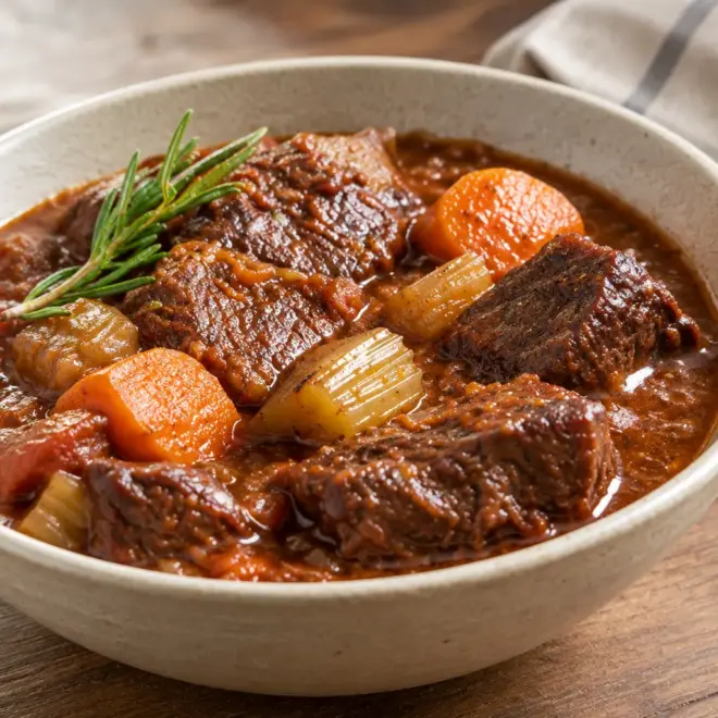 Ragoût de bœuf facile en cocotte