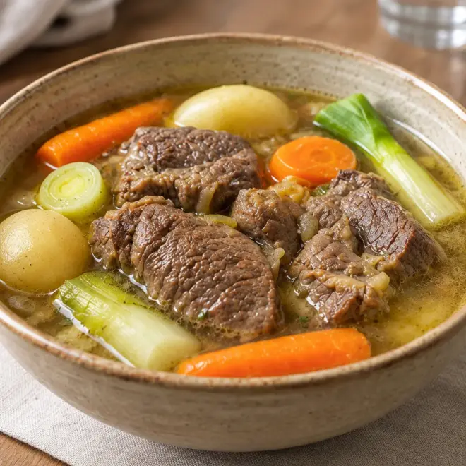 Ragoût de bœuf recette facile en cocotte