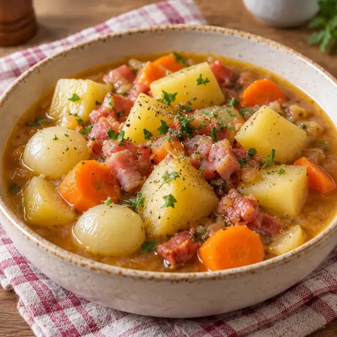 Ragoût de pommes de terre facile et fondant