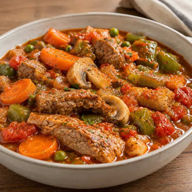 Ragoût de viande aux légumes facile et familial
