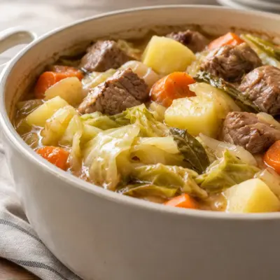 Ragoût de viande aux légumes facile et fondant