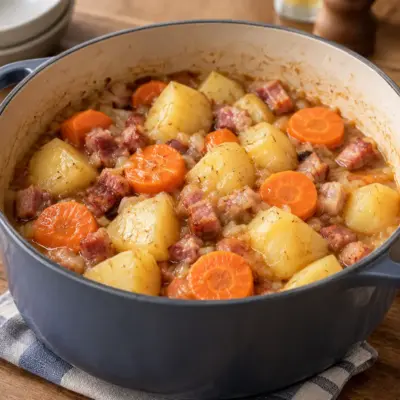 Ragoût rustique recette facile en cocotte