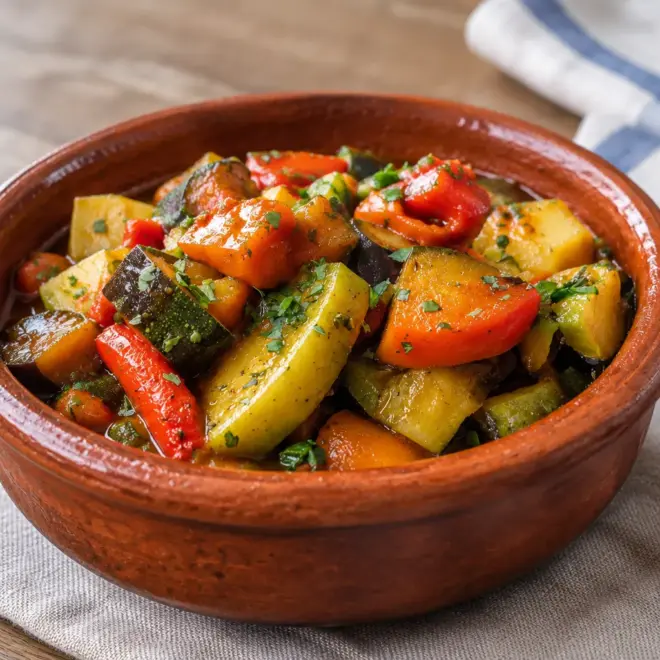Ratatouille recette facile, légumes fondants
