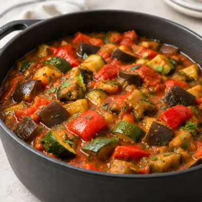 Ratatouille recette facile et fondante