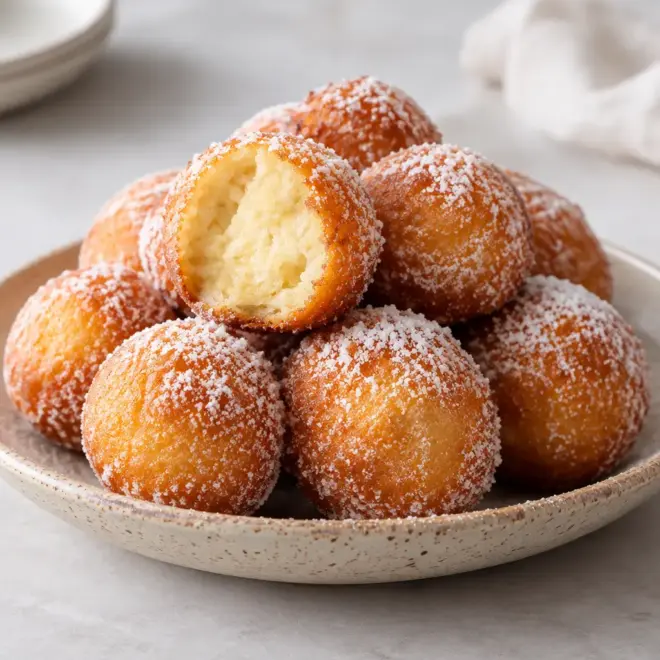 Recette beignets au sucre dorés et moelleux