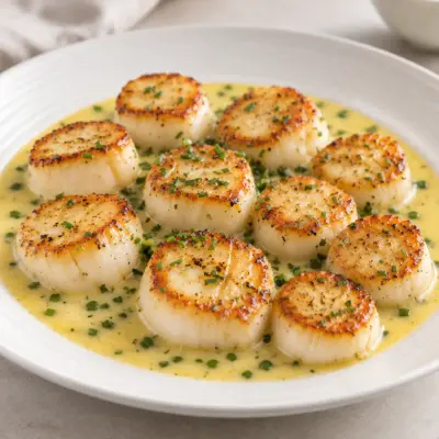 Recette coquilles Saint-Jacques à la crème
