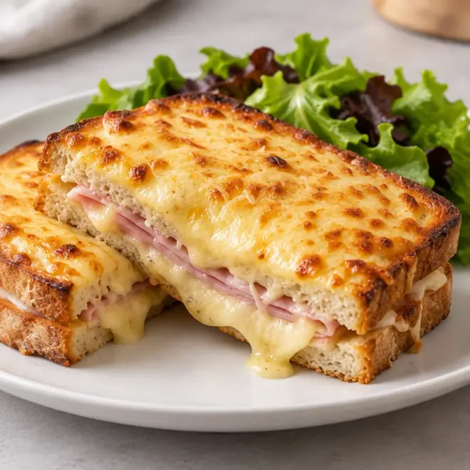 Recette croque-monsieur facile à la béchamel