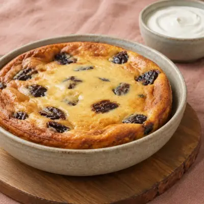 Recette de far breton aux pruneaux facile