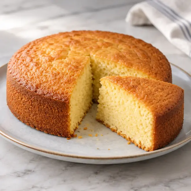 Recette gâteau nature facile et moelleux