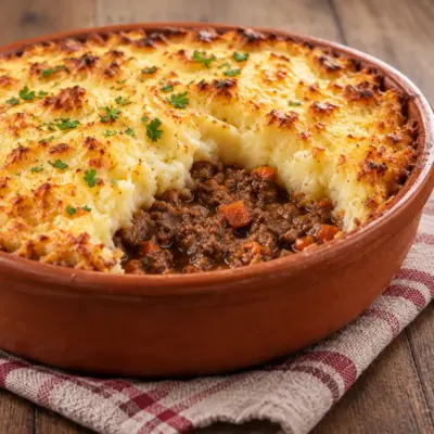 Recette hachis parmentier facile et gratiné