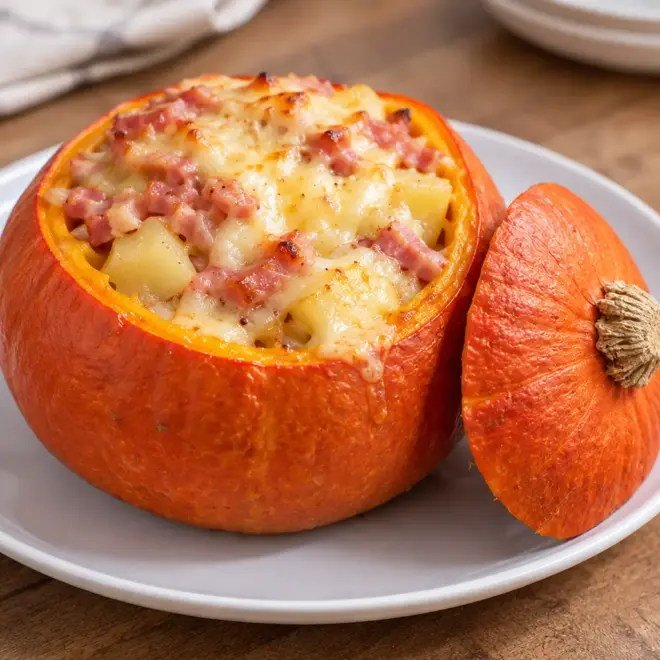Recette potimarron farci facile et gratiné