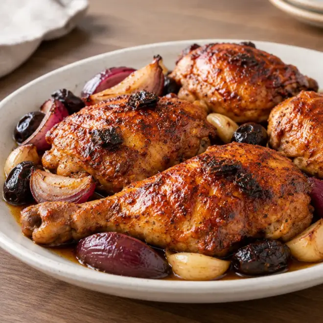Recette poulet rôti, peau dorée et chair tendre