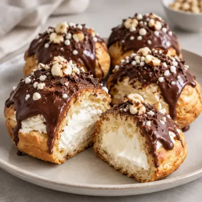 Recette profiteroles au chocolat facile et gourmande