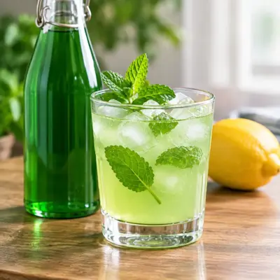 Recette sirop de menthe maison et rafraîchissant