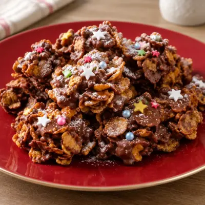 Rochers au chocolat : recette facile et croustillante