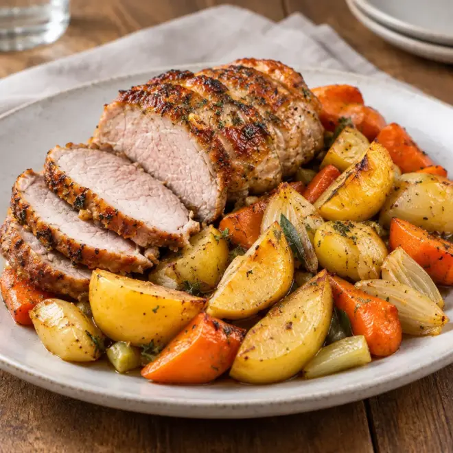 Rôti de porc aux coings : recette familiale
