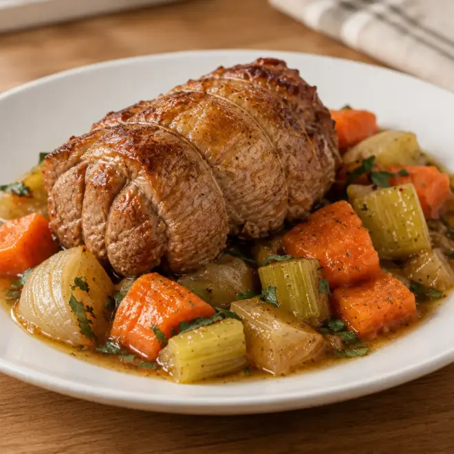 Rôti de bœuf braisé : recette fondante en cocotte