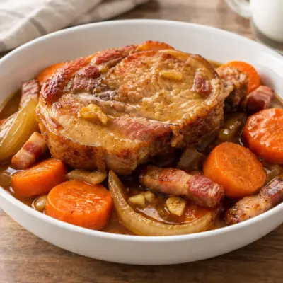 Rouelle de porc recette fondante en cocotte