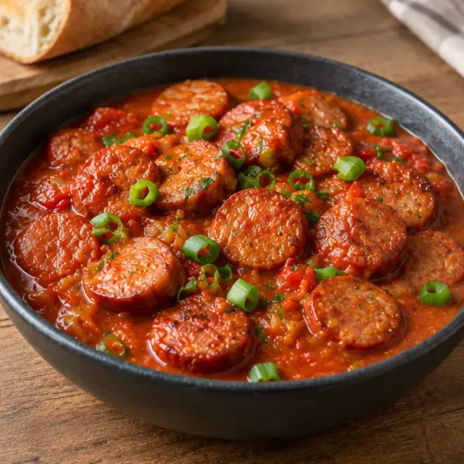 Rougail saucisses recette facile et mijotée