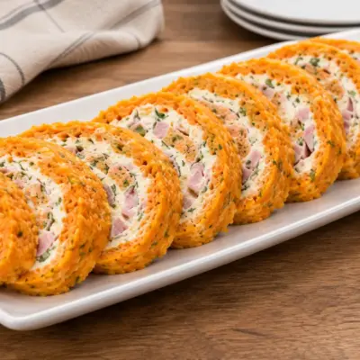 Roulade de carottes recette au jambon et fromage