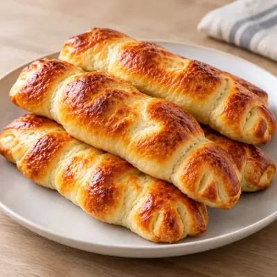 Rouleaux de pâte feuilletée : recette facile