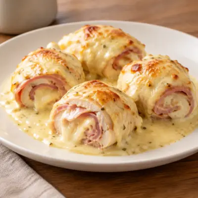 Roulés de poulet recette fondante au four