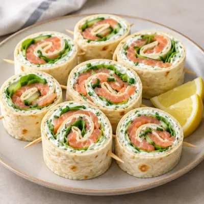 Roulés saumon fumé : recette facile et fraîche