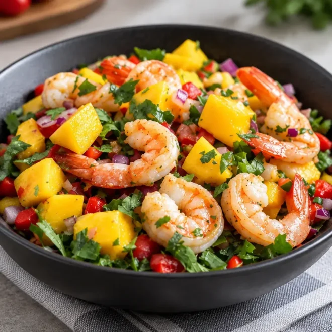 Salade de crevettes : recette fraîche et croquante