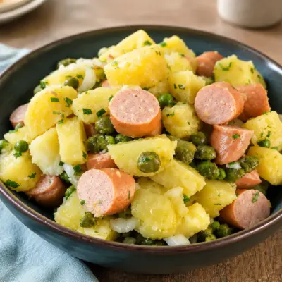 Salade de pommes de terre facile et complète