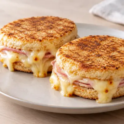 Sandwich chaud jambon-fromage facile et fondant