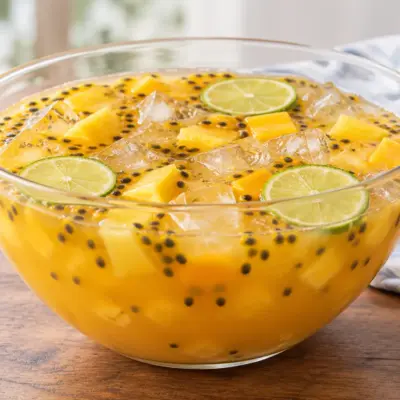 Sangria tropicale recette fraîche et pétillante