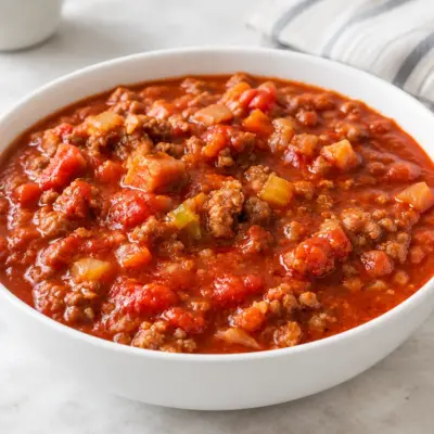 Sauce bolognaise maison facile et mijotée