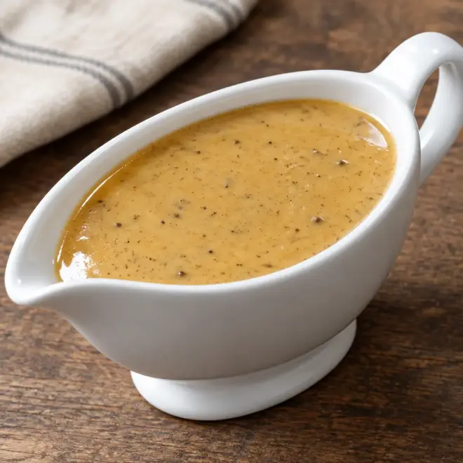 Sauce crémeuse au poivre facile et onctueuse