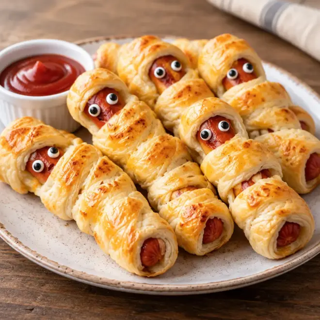 Saucisses momies : recette facile et croustillante