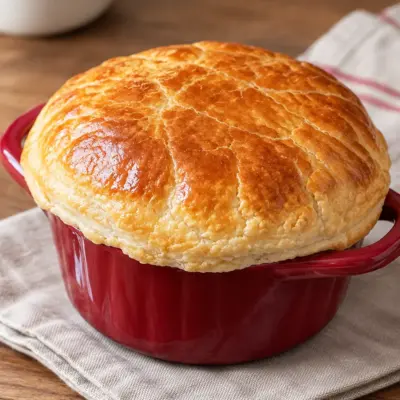 Saumon en croûte individuel facile et crémeux