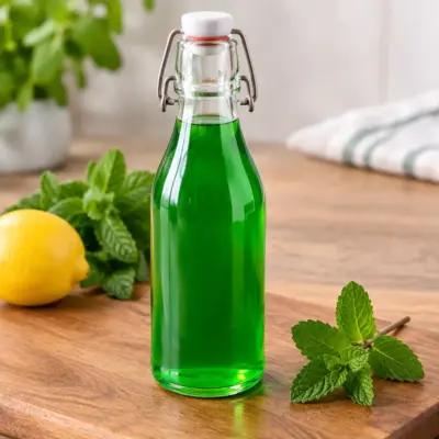 Sirop de menthe maison facile et parfumé