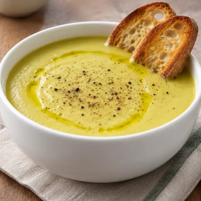 Soupe aux poireaux facile et veloutée