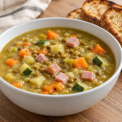 Soupe rustique recette facile et complète