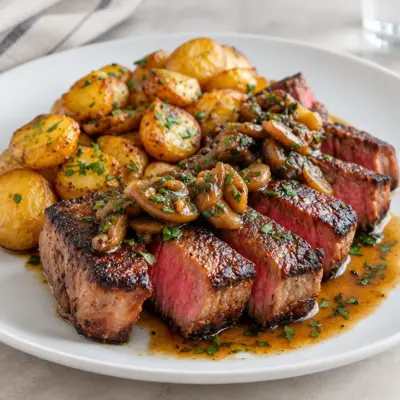 Steak façon bistrot parisien facile à la poêle