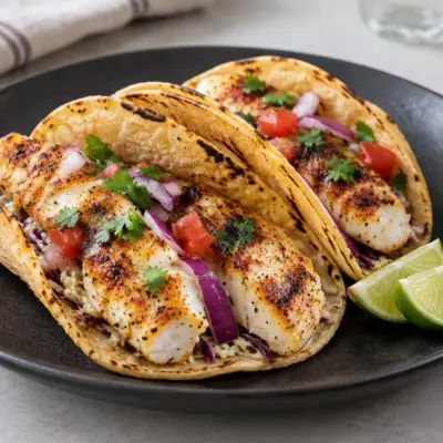 Tacos au poisson recette facile et dorée
