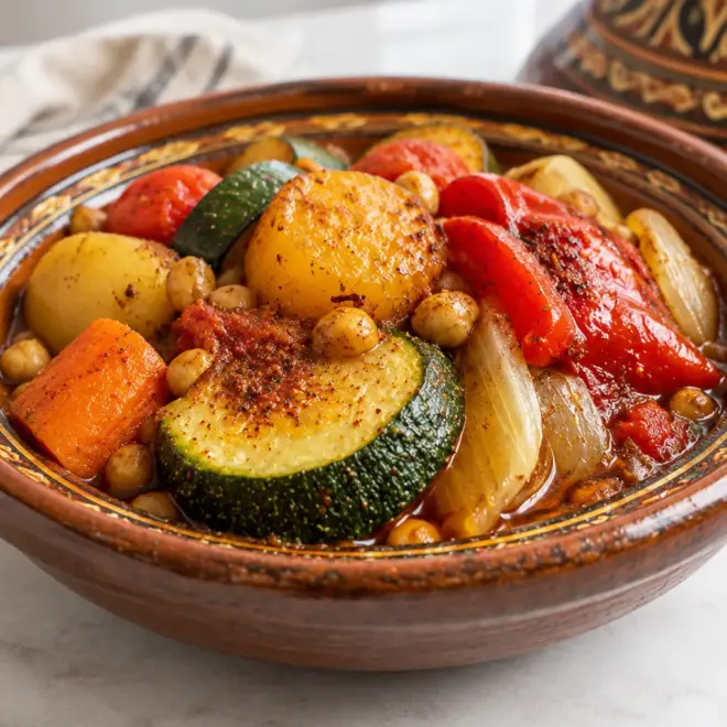 Tajine de légumes recette facile et parfumée