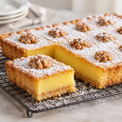 Tarte au citron recette fondante et croquante